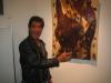 Exhibiting AMP Artist Ferril Nawir with his work Tellus Aeolo