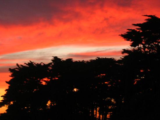 Sutro Baths Sunset - San Francisco, July 3, 2006