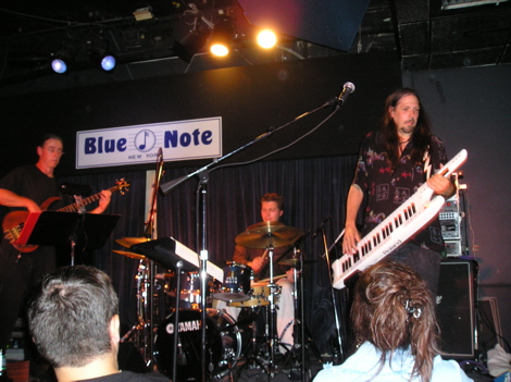 Neil Alexander with his group NAIL at the Blue Note in NYC