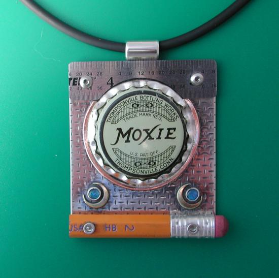 Soda Cap Pendant #1 "Moxie"