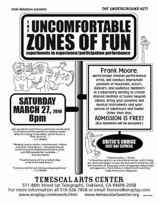 THE UNCOMFORTABLE ZONES OF FUN 