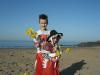 On the beach in Swansea