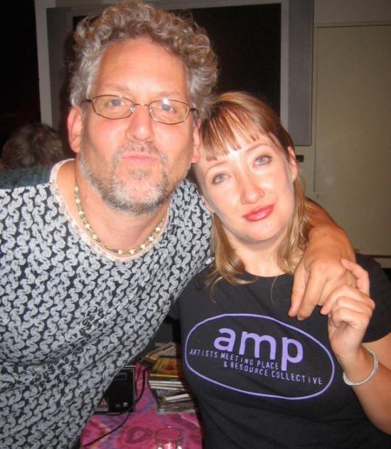 DJ Cinnamon Twist with AMP Director Terri Anderson